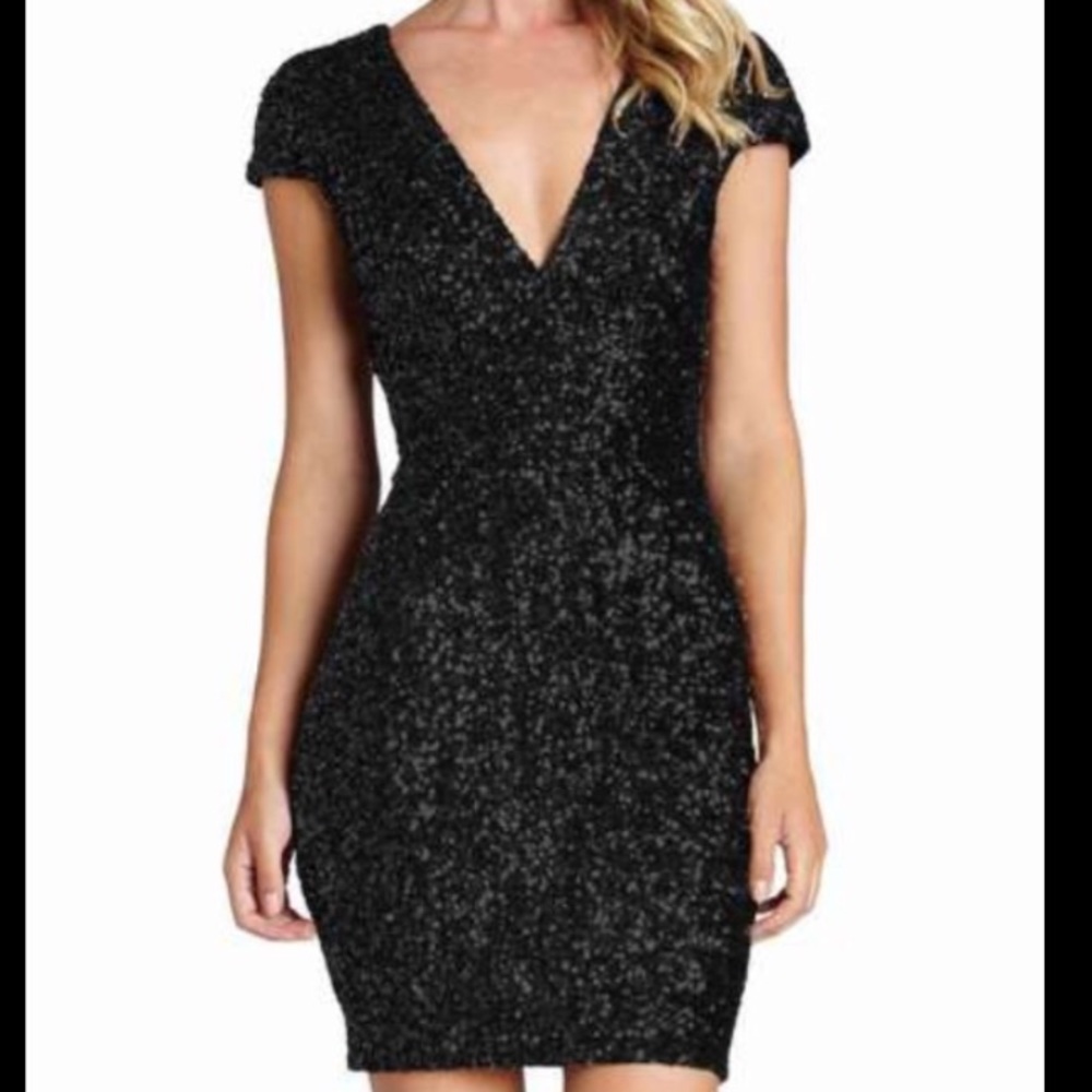 **SOLD** Dress The Population Sequin Dress